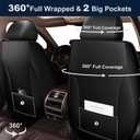 For Volkswagen Tiguan Seat Covers 2009-2026 2027 Leather Front Set 2 Seats