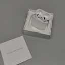 Apple AirPods 4 Wireless Earbuds, Bluetooth Headphones, Personalized Spatial Audio, Sweat and Water Resistant, USB-C Charging Case, H2 Chip, Up to 30 Hours of Battery Life, Effortless Setup for iPhone