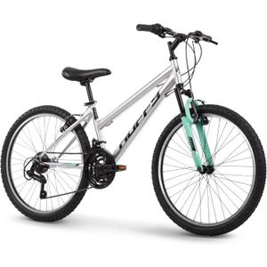 Huffy Stone Mountain Bike for Men and Women, 20/24/26, 6-Speed (20) or 21-Speed, Front or Dual Suspension (Varies), Multiple Colors, Adjustable Saddle, Shimano Equipped, All-Terrain Tires