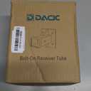 DACK Hitch Wall Mount, Bolt-On Receiver Tube Adapter, 2 Inch Opening Hitch Receiver Plate Tube, Bumper Trailer Hitch Receiver, Universal Towever Hitch Extender, Max Load 15000LBS (Include Pin&Clip)