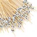 200PCS Cocktail Picks, Disco Ball Decorative Toothpicks for Appetizers