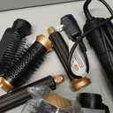 6 in ONE Blow Dryer Brush,Air Curling Iron Round Brush Blow Dryer 800W,Ionic Hair Dryer Brush for Women, Hot Air Brush Hair Styling Tools 100-120V