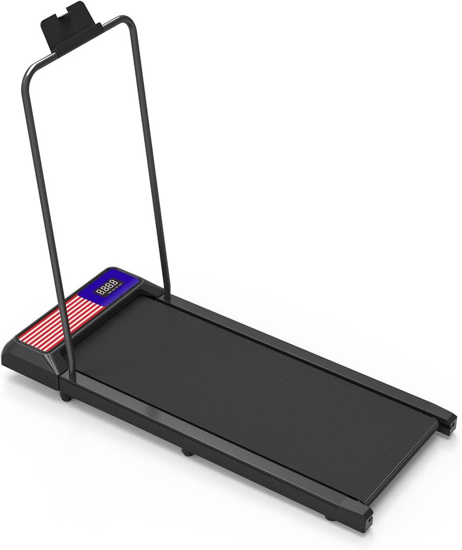 Walking Pad Treadmill, Under Desk Treadmill, Low Noise, 2.5 Hp with Maximum Capacity of 265 Lbs Treadmills for Home & Office, Walking Jogging Running Machine