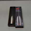 Bodum Schiuma Battery Operated Milk Frother for Coffee, Lattes, Hot Chocolate, Mocha, Cappuccino, Polished Stainless Steel