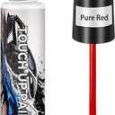 Touch Up Paint for Cars, Pure Red Car Paint Scratch Repair, Auto Paint Repair Pen, Automotive Scratch Remover, Professional Seamless Coverage, Color Accurate, Long lasting Adhension, Fast Drying
