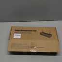 Under Desk Cable Management Tray White, Cinati Wire Organizers No Drill, Cable Tray with Clamp for Wire Management, Cord Organization Box for Office, Home No Damage to Desk,  13.4" White