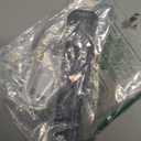 4 Pcs Bookmark Rulers, Black and Clear Plastic Page Marker Divider Pagefinder Measuring Today Ruler for A5 Size 7-Hole Binder Notebook