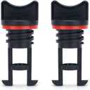 6pcs Boat Drain Plug Transom Drain Plug Kayak Scupper Plugs Thread Bung for Kayak Canoe and Boat