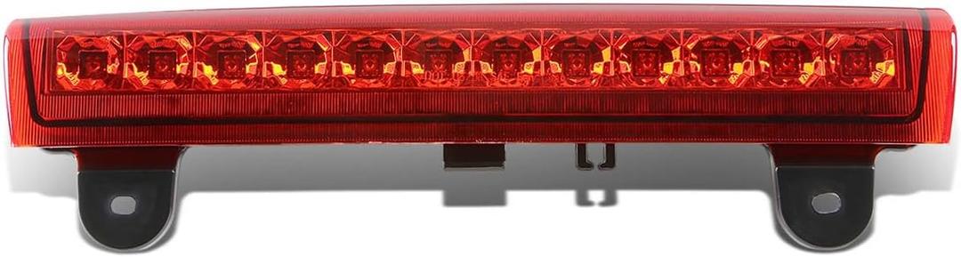 DNA MOTORING 3BL-GMCD00-LED-RD Red Lens LED High Mount 3rd Third Brake Light [Compatible with 00-06 Suburban 1500 2500 / Tahoe / 00-06 Yukon & XL 1500 2500]