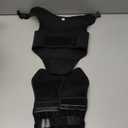 Dog Knee Brace for Torn ACL Hind Leg, Adjustable Dog Leg Braces for Back Leg with 4 Metal Stabilizers Helps with Torn CCL, Luxating Patella, Ligament Injuries, Hip Dysplasia, Size S, Black