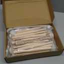 Libima 36 Pcs Mini Baseball Bats Mini Foam Sports Balls 8" Unfinished Wood Ball Bats 2" Foam Baseballs Small Party Favors for Sports DIY Craft