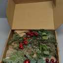 YLOLUL 6 Pcs Mini Christmas Tree Table Decorations Artificial Small Christmas Trees for Farmhouse Christmas Centerpiece Table Decoration for Kitchen Table Decor (6, Classics, Mini)