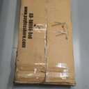 BestOffice Gaming Desk Computer Desk 47 Inch Home Office Desk Extra Large Modern Ergonomic Black PC Carbon Fiber Table Gamer Workstation with Cup Holder Headphone Hook (Red)