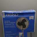 Lasko 2521 16 Inch 3-Speed Quiet Adjustable Tilting Wide-Area Oscillating Standing Pedestal Fan for Bedroom, Kitchen, Home, and Office, Black