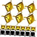 DECHOUS 50pcs Foil Balloons Tail for Party Background Decoration Double-sided for Weddings Birthdays and Celebrations