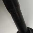 AmazerBath Spring Tension Shower Curtain Rod, 31-75 Inches Heavy Duty Tension Rod Rust Proof Bathroom Curtain Rod, Adjustable No Drill Easy Segmented Installation, Black