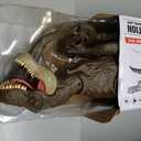 Tyrannosaurus Rex Action Figure Toy - Continuing Head Strike T Rex Dinosaur Toy with Roar & Light Up, Neck Attack, Tail Flick Attack, Movable Jaws and Limbs, Dinosaur Toys for Kids 3-5 6 7 8