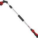 Chapin International 4673 10 Pattern Rotatable Nozzle and 39 to 56 inches Extension Telescoping Watering Wand, Black/Red, 39-56 inches
