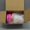 12 Pcs Valentine Sand Buckets Gift Set Red Pink White Plastic Buckets with Handle Valentines Day Party Favor 5.7'' x 4.7'' Storage Candies Chocolate Gift Bulk for Party Supplies