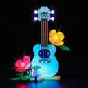 Upgraded Led Light Kit for Lego Tropical Ukulele Building Set, Compatible with Lego 31156 (Model Not Included)