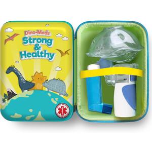 Vivélle Carrying Case for Portable Handheld Inhaler Nebulizer Machine for Adults and Kids, Asthma Inhaler Travel Case, Handheld Mesh Atomizer Machine Holder, Inhaler Spacer Bag. Case Only