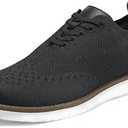 KESCOO Men's Casual Dress Shoes Comfortable Oxfords Fashion Business Footwear Mesh Walking Sneakers, Size 45,5