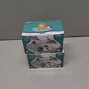 2 x Interactive Cat Toys for Indoor Cats - Smart Moving Electric Mouse with Remote Control, Feather Tail, and Rechargeable Battery - Automatic Play for Bored Kittens & Adult Cats & Daily Exercise