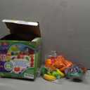 JOYIN Learning Toys Play Food Set for Toddlers, Cutting Food for Preschool Activities, Play Kitchen Accessories, Educational Toys, Color Sorting Set for Boys & Girls, Easter Basket Stuffers