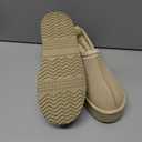 Slipper for Women Men Suede Braided Mini Boots with Fluffy Fur Lining Short Ankle Boots for Autumn Winter Warm Casual Comfort Shoes Size 41