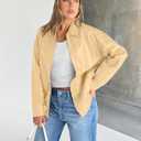 Trendy Queen Womens Leather Jacket, Oversized Going Out & Everyday Statement Piece, Bomber Jacktes Moto Coat (XL)