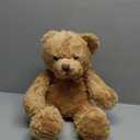 Wettarn 1 Pack Plush Bear Stuffed Animal 18 Inch Cuddly Stuffed Bears Plush with Bow for Kids Birthday Children's Day Baby Shower Party Favor Decors(Light Brown)