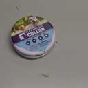 4 Pack Effective Flea Collar for Dogs, 25" Adjustable Natural Pet Flea and Tick Prevention Collars for Large Medium Small Dogs, Waterproof Fleas Ticks Collar for Puppies, 32 Months Protection, Purple