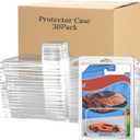 30 Pcs Protector Case Compatible with Hot Wheels Storage Display Case Model Car Display Cases for Hotwheels Case Die Cast Car Clamshell Protector Case Wall Mount