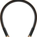 Atlantic Female to Female Heavy Duty Garden Hose 3 ft x 5/8 Inch Black Water Hose Short Connection Leader Hose (3 Feet)