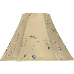 Aspen Creative 58026A, Bell Uno Lamp Shade, Jonquil Gold, 4" Top x 10" Bottom x 7" Slant Height, Slip UNO 33mm