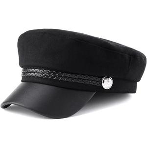 Newsboy Cap Fiddler Cap Cabbie Hat Sailor Fisherman Cap Baker Page Boy Costume Peaked Beret Cap