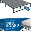Meliusly Premium 10mm Bunkie Board King Size (76x80'') Patent Pending Low Profile Bed Board Design - Breathable, Noise Minimizing, Moisture Resistant Bunkieboards, Low Profile Bed Support (King (76x80''))