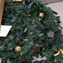 6.5Ft Prelit Fully Decorated Pop Up Christmas Tree with Lights Timer, Dual Color Change 1 Minute Christmas Tree, 220 Warm White&Colored Lights 8 Mode, 74 Ornaments Pull Up Collapsible Xmas Tree Decor