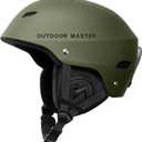 OutdoorMaster Kelvin Ski Helmet - Snowboard Helmet for Men, Women & Youth (X-Large, Army Green)