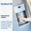 Haprait HP005 Replacement for Frigidaire ULTRAWF, Pure Source Ultra, Kenmore 9999, 469999, 46-9999, A0094E28261 Water and Ice, Height 11 inches, 1 Count