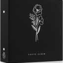 Lanpn Photo Album 4x6 1000 Pockets, Extra Large Capacity Linen Cover Picture Albums Holds 1000 Horizontal and Vertical Photos Black
