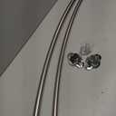 Curved Shower Curtain Rod, Stainless Steel, Adjustable 40-72 inch