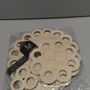 Honeydak Mini Bottle Cake Display Shelf Wooden Party Centerpiece Display for Mini Bottles 21st Birthday Decor 21st Birthday Gifts for Him or Her, Hold 28 Bottles (Natural)