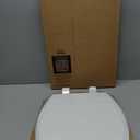 Mayfair NextStep2 Toilet Seat with Built-In Potty Training Seat, Slow-Close, Removable that will Never Loosen, Elongated, White