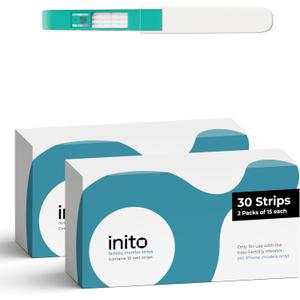 Inito Fertility Test Strips | Pack of 30 | Compatible only with Inito Fertility Monitor | Compatible with iPhone Models only