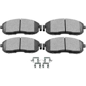 SCITOO D815 Front Ceramic Brake Pads Sets Fit For Nissan 350Z | For Altima | For Juke | For Maxima | For Sentra