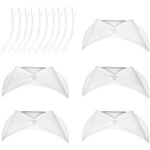 5 Pcs White Nurse Hat for Women  Vintage Style Nurse Cap Costume Accessories for Graduation, Nursing Party, Stage Outfit, Cosplay, and Decorations