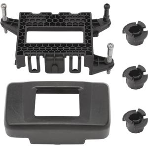 Front Bumper Distance Sensor Milliwave Radar Cover Compatible for Accord 2018 2019 2020 2021 2022 W/Cruise Sensor Control Body Bracket Base and Radar Alignment Mounting Clips Kit Replaces#36809TVAA12