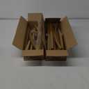 Arch Backdrop Stand and Cover Set, 2 Metal Balloon Arch Backdrop 7.2ft 6ft, Gold Arched Stand Frame for Wedding, Parties,Birthday, Backdrop Decorations (Beige,7.2ft+6ft)