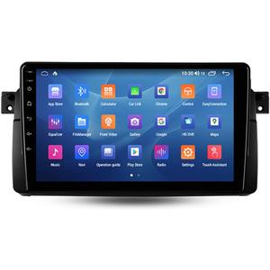 Double Din Car Multimedia System 9 Inch Touchscreen Car Stereo Receiver Bluetooth Car Radio MP5 Player for BMW 3-Series E46 1998-2006 with Backup Camera/FM Radio/USB/WiFi/GPS
